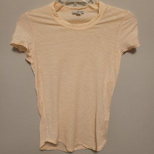 James Perse Semi-Sheer Short Sleeve T-Shirt